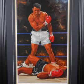 Muhammad Ali lithograph